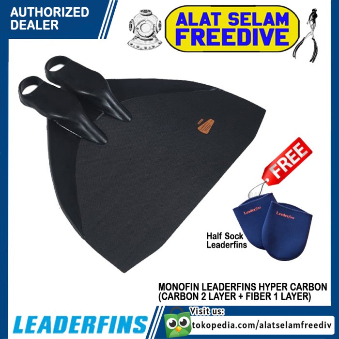 Fin Leaderfins Monofin Freediving Mono Fin Carbon -No Tornado Rocket China