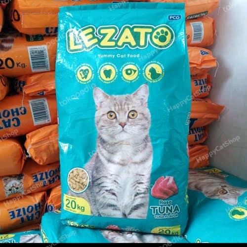 Makanan Kucing Lezato Cat Tuna 20 Kg(isi 20pcs ) - Expedisi Makanan Kucing Lezato
