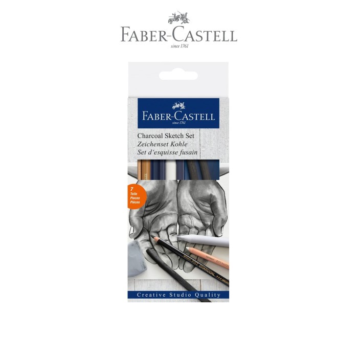 

Charcoal Faber-Castell Drawing Sketch Set Charcoal (#114002)