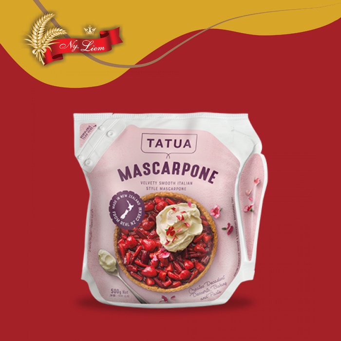 TATUA Mascarpone 500 gram (GOJEK / GRAB ONLY)