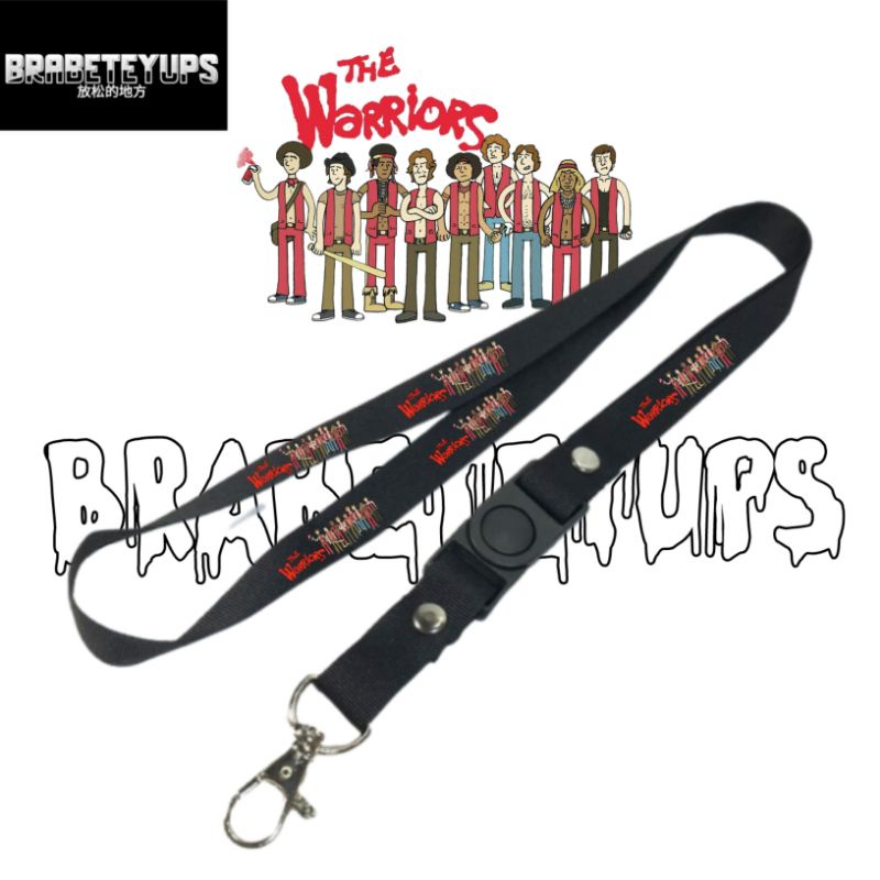 

lanyard THE WARRIORS / tali lanyard film gantungan leher name tag id card / pods / brand lokal