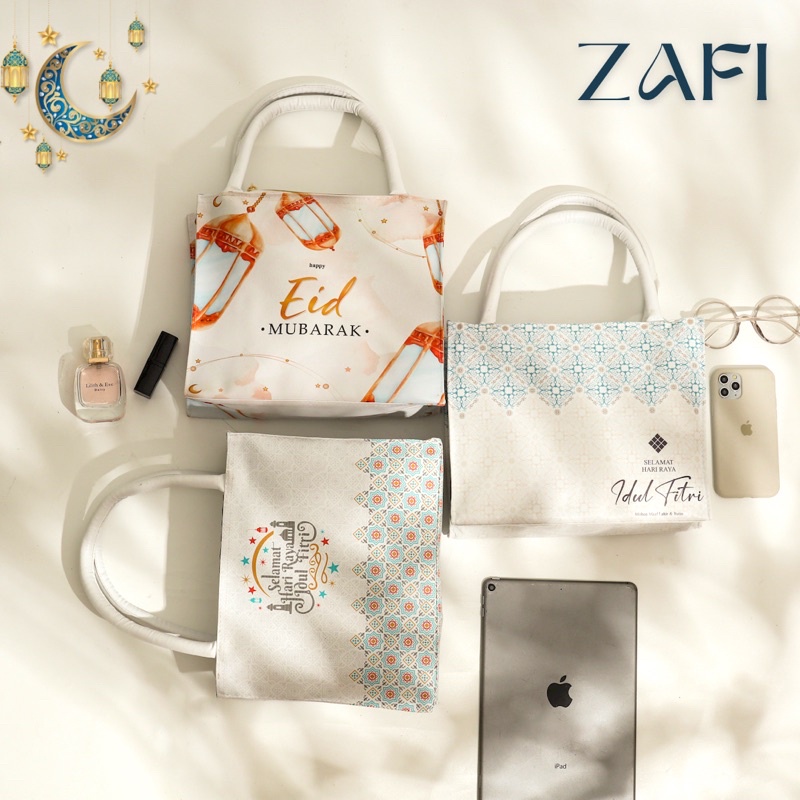 [ ZAFI LOCAL ]Tas Hampers Idul Fitri / Hailey Printing Ied Mubarak