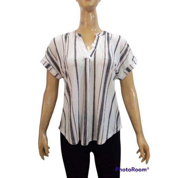 BLOUSE SALUR KANCING BELAKANG BRANDED TERMURAH