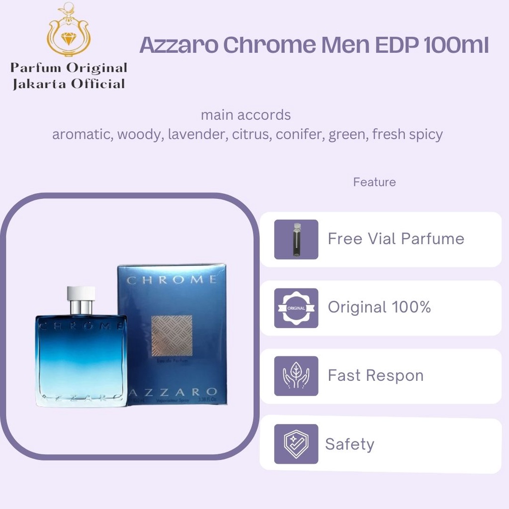 Parfum Parfume Perfume Asli Perawatan Kecantikan Original Import Branded Pria Laki Laki Cowok Azzaro