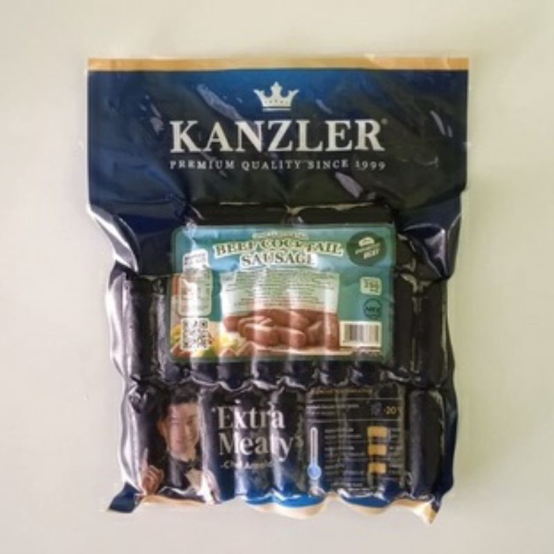 

[FROZENFOOD] KANZLER Beef Cocktail 500 gram-Free Bubblewarp