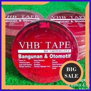 

onderdil Double Tape 3M VHB 24 mm x 4.5 meter ASLI ORIGINAL 2ZJN23