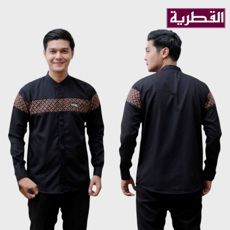 Promo-Baju Koko Pria Dewasa Pakain Muslim Pria koko kobata Baju Koko Kurta Dewasa Material Catton ToyoboAdem Serap Keringat