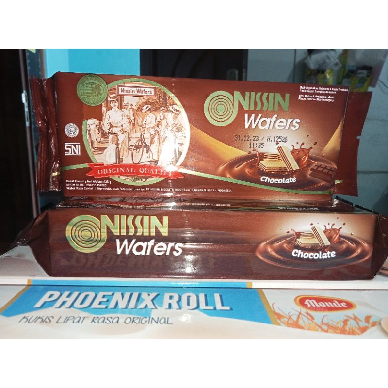 

NISSIN WAFERS cokelat