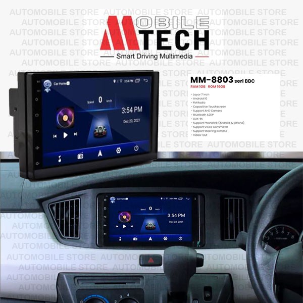 Headunit Mtech Head Unit Android Universal 7 Inch Wifi Double Din Mobil