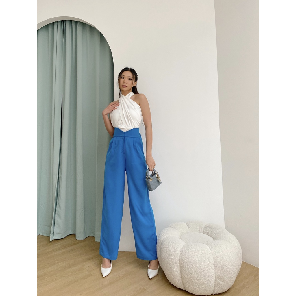 [ Marveile ] Bonie Cutout Cullote / Highwaist Cullote Pants