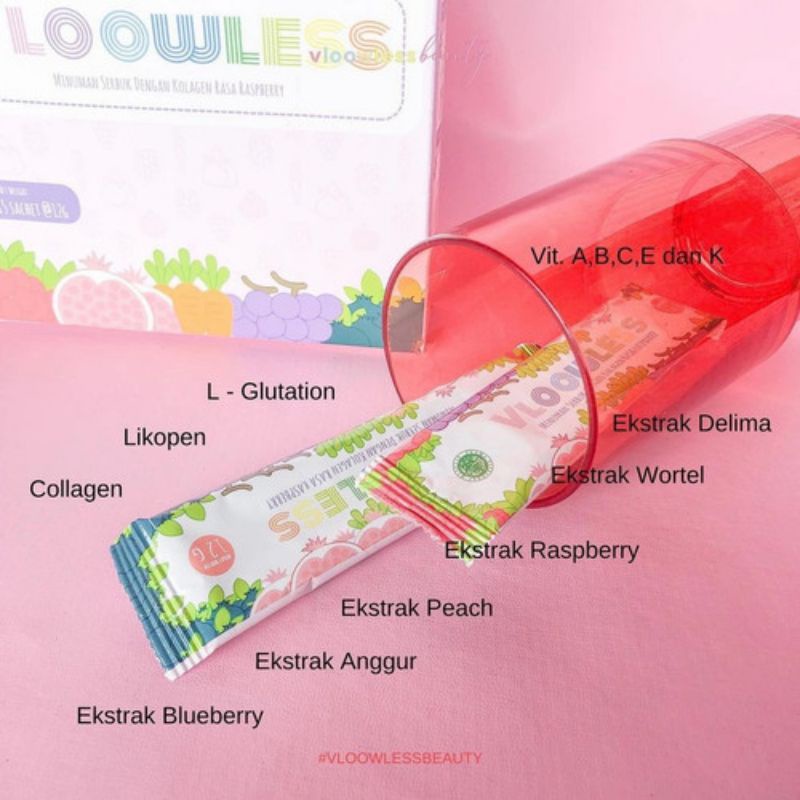 Vloowless Collagen Serbuk