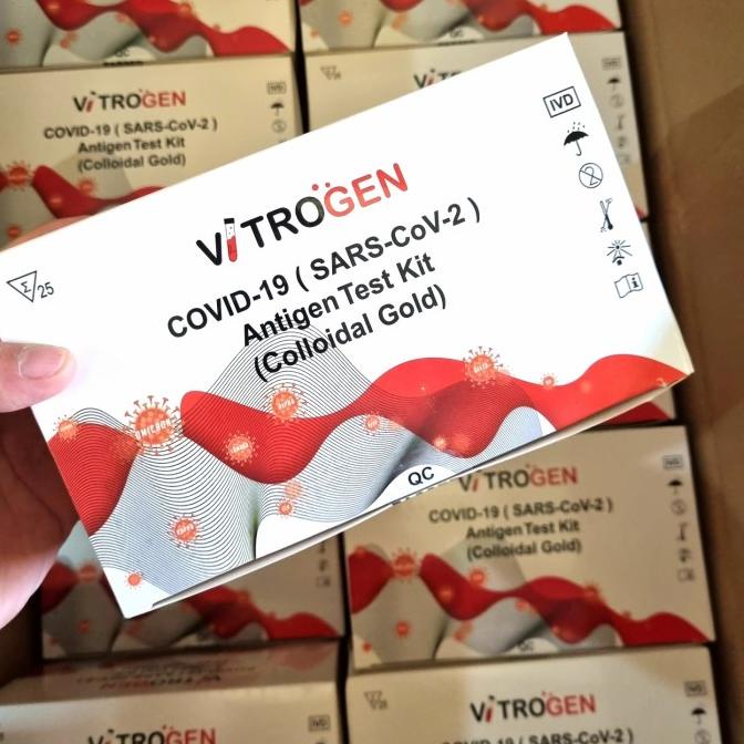 Promo Vitrogen Antigen Omicron Rapid Test Isi 25