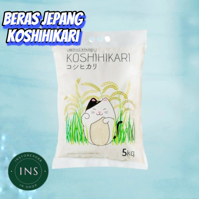 

Koshihikari Beras Jepang Japonica 5 kg