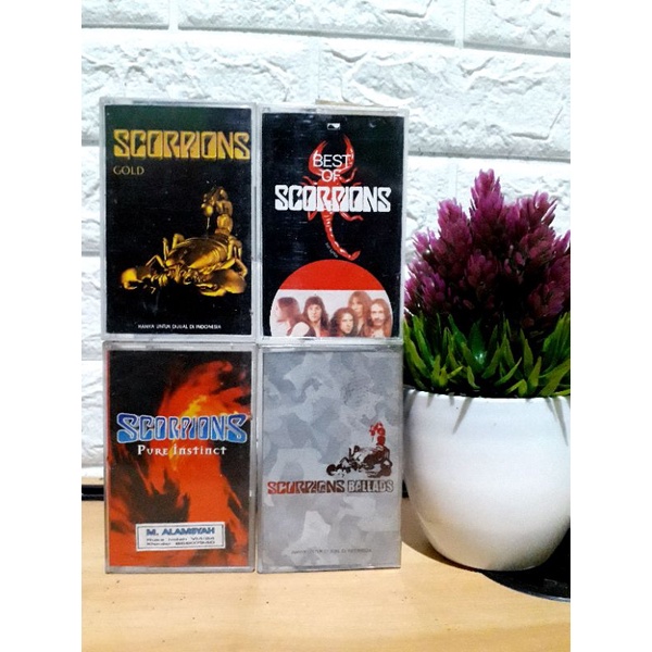 KASET SCORPIONS PAKET 4 ALBUM