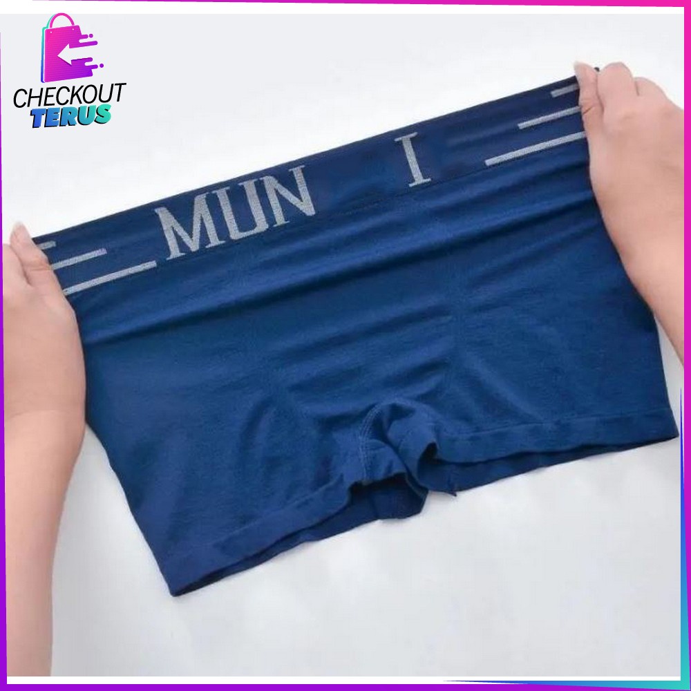 CT P40 Celana Dalam Pria Boxer Men Underwear Kolor Sempak Import Celana Pendek Cowok Nyaman Murah