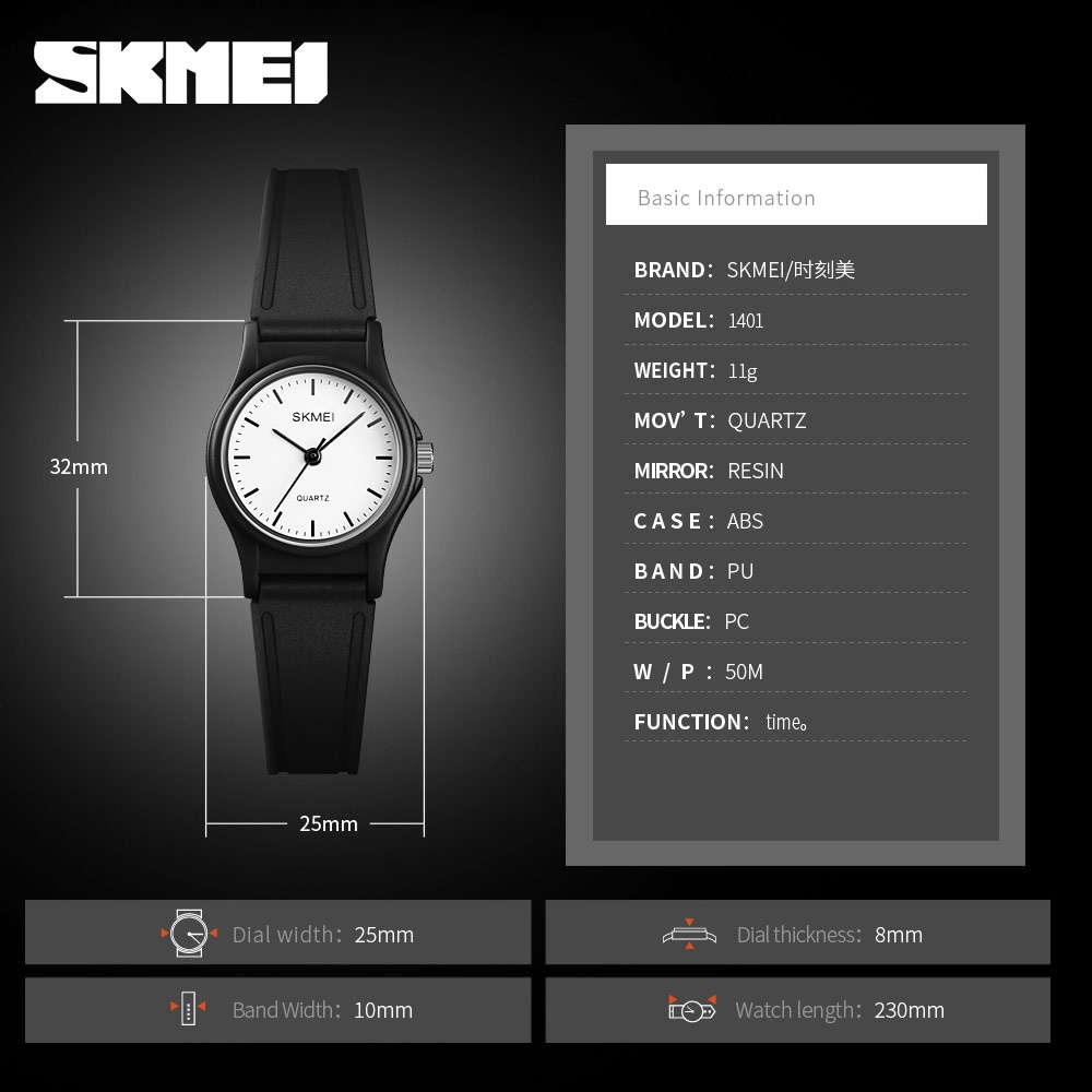 Jam Tangan Anak / SKMEI 1401 Analog / Jam Tangan Analog Original / SKMEI