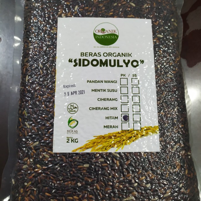 

Beras Organik - Beras Hitam 2 KG