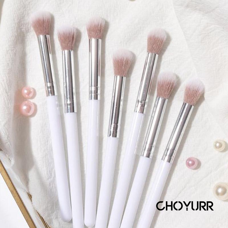 【COD】1Pcs Brush Makeup Highlight / Eyeshadow / Blush / Concealer / Wajah Bahan Bulu Lembut Untuk Kecantikan Wanita Portable Multifungsi Alat Kecantikan-CH