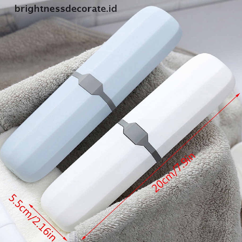 [Birth] Tempat Sikat Gigi Cover Holder Travel Hiking Brush Case Wadah Kotak Penyimpanan [ID]