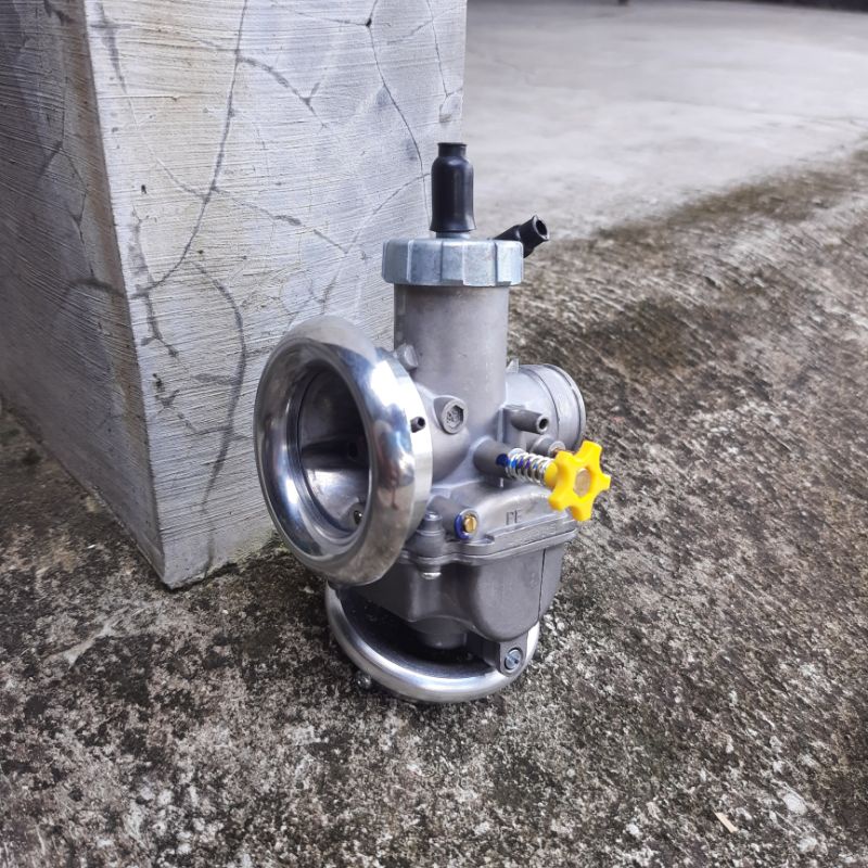 CORONG KARBU VELOCITY DONAT PE PWK PWL 26 28 30 32 34 38 CORONG KARBURATOR CINCIN SLIM PJ AIRSTRIKE 