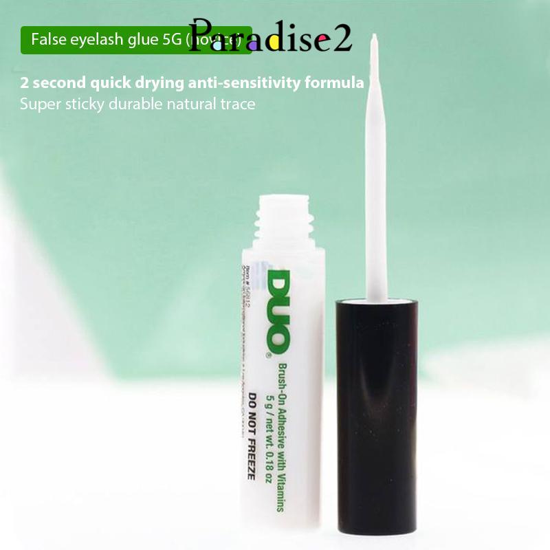 COD✨Lem Bulu Mata Palsu Bening Dan Hitam False Eyelashes Glue Clear Black Tahan Lama Waterproof Lem