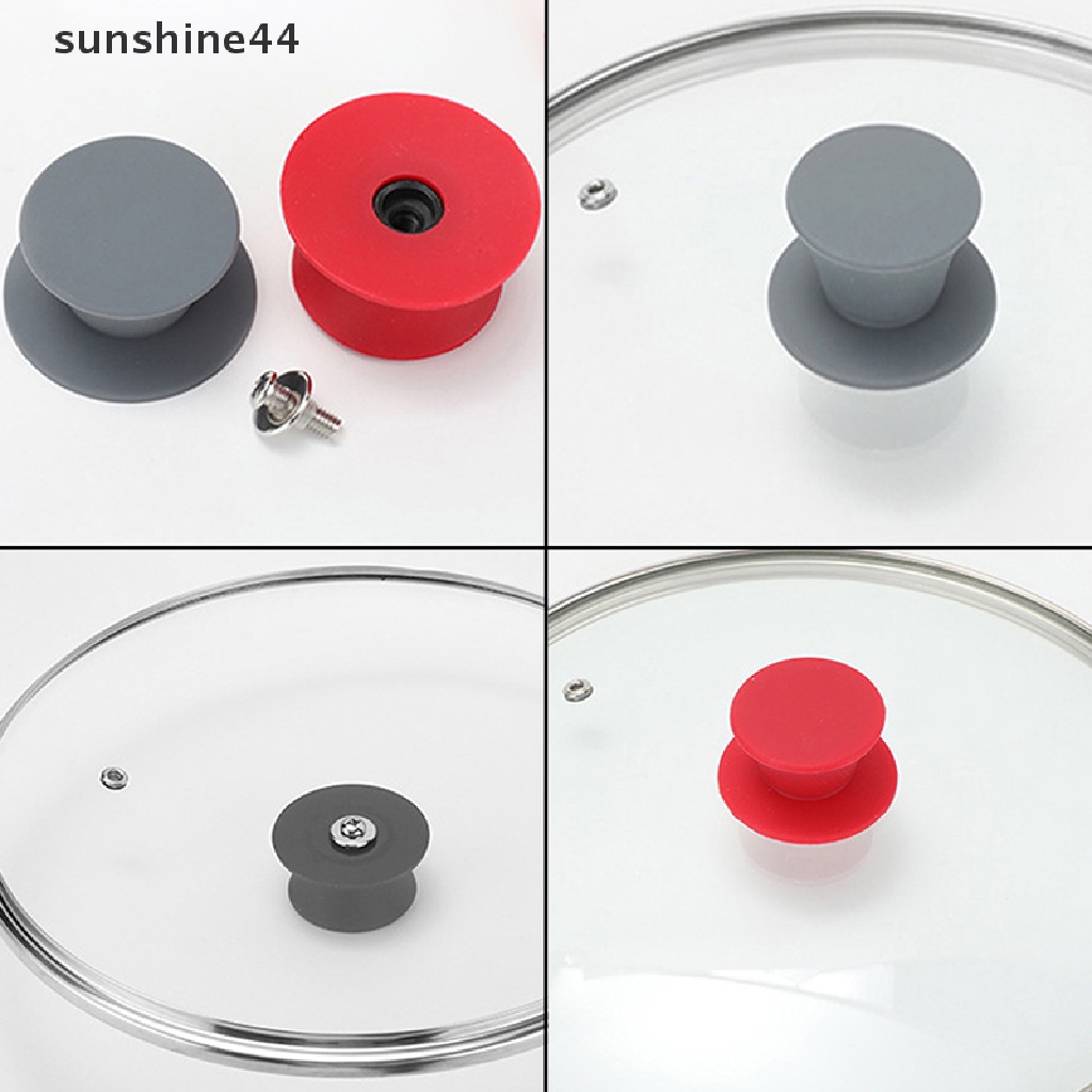 Sunshine Universal Lid Cover Grip Knob Handle Pengganti Peralatan Masak Dapur Kuali Panci Wajan.