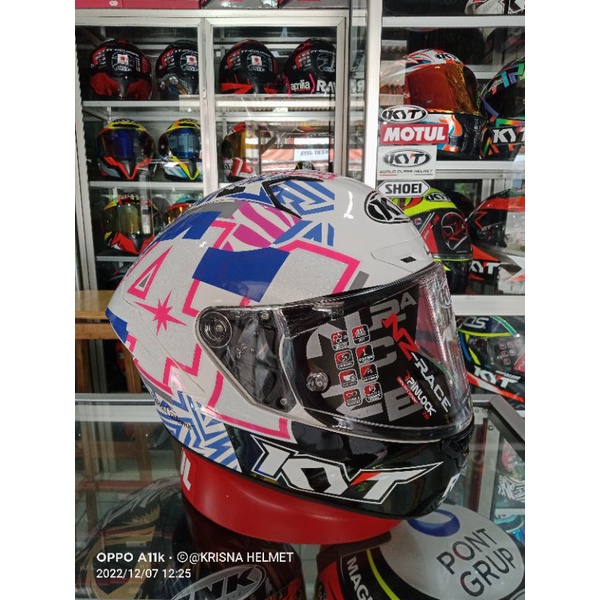 Helm Full Face KYT NZ RACE ESPARGARO 2022