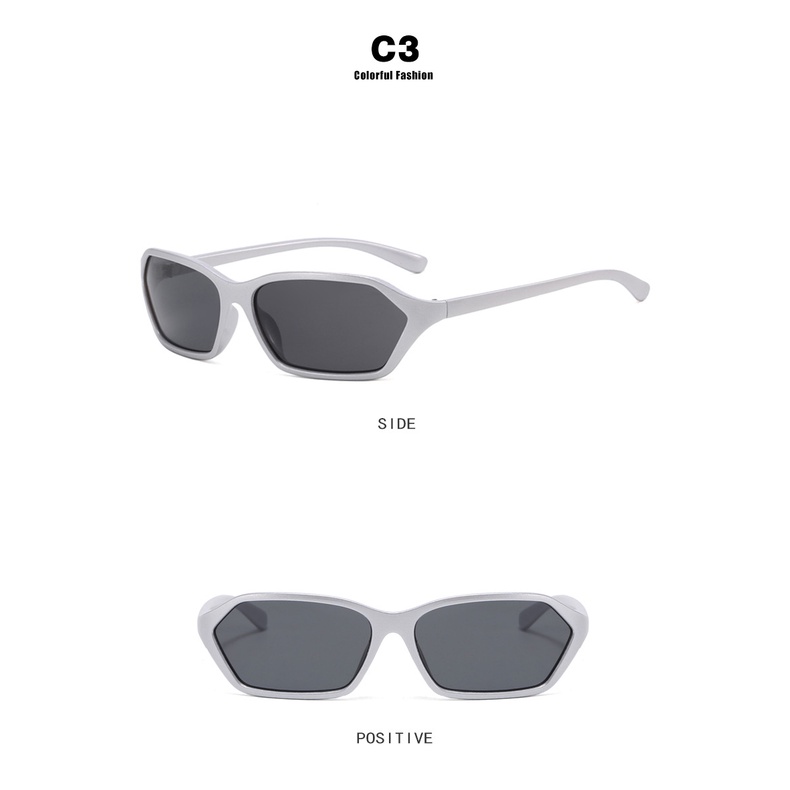 Y2k Kacamata Hitam Untuk Wanita Pria Men and Women Gaya Punk Frame UV Protection
