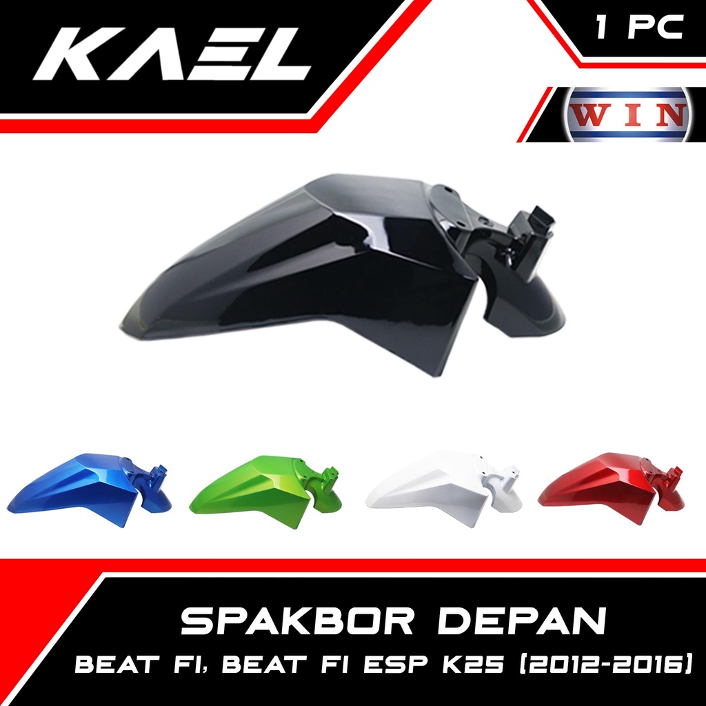 WIN Spakbor Depan Honda Beat FI Lama eSP Old K25 CBS 2012 2013 2014 2015 2016 Spakboard Slebor Spak Bor Board Cecepet Depan Front F1