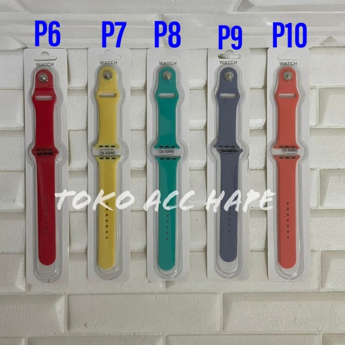 SMART WATCH STRAP MODEL POLOS BAND UKURAN 38/40/41 &amp; 42/44/45 TERMURAH