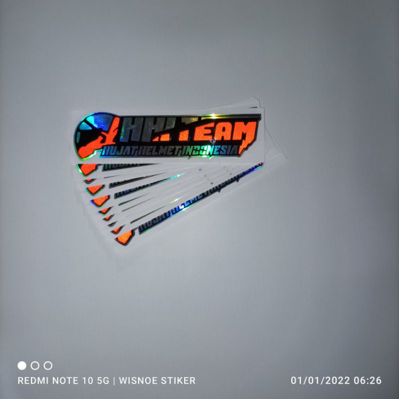 Stiker Hujat Helm