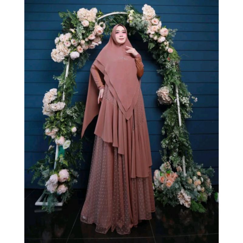 Gamis Qairen Syari By El.deena