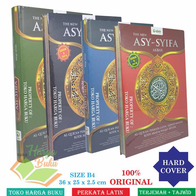 Al Qur'an Asy-Syifa AKBAR B4 Jumbo Terjemah Perkata Latin Tajwid ALF