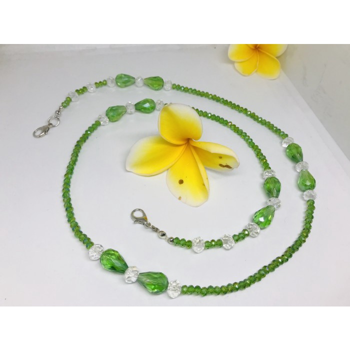 

SALE Kalung Lanyard Strap Tali Masker Kristal