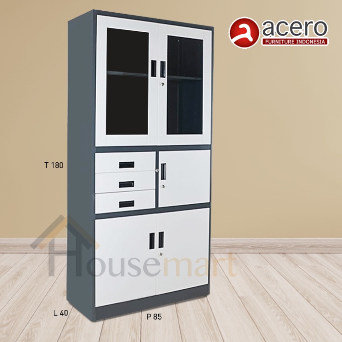 Lemari Besi AA-343SW - Steel Office Cabinet/Lemari Arsip