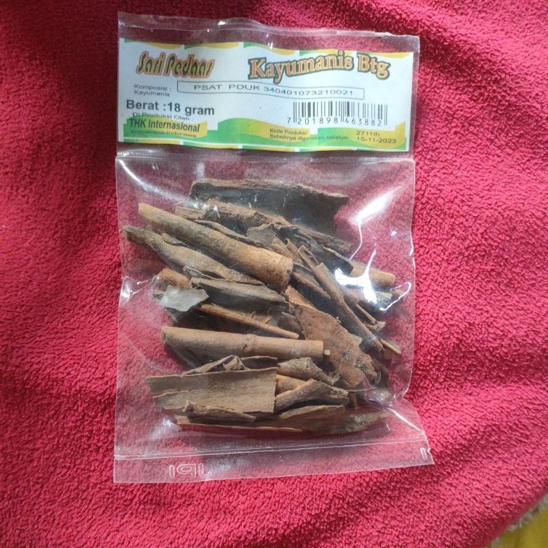 

Kayu Manis Batang 18 Gram