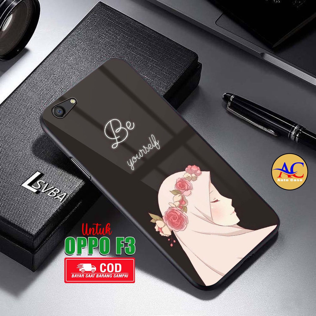 Case Hp Softcase Glossy Oppo F3 HJB Casing Silikon Handphone Pelindung Kamera