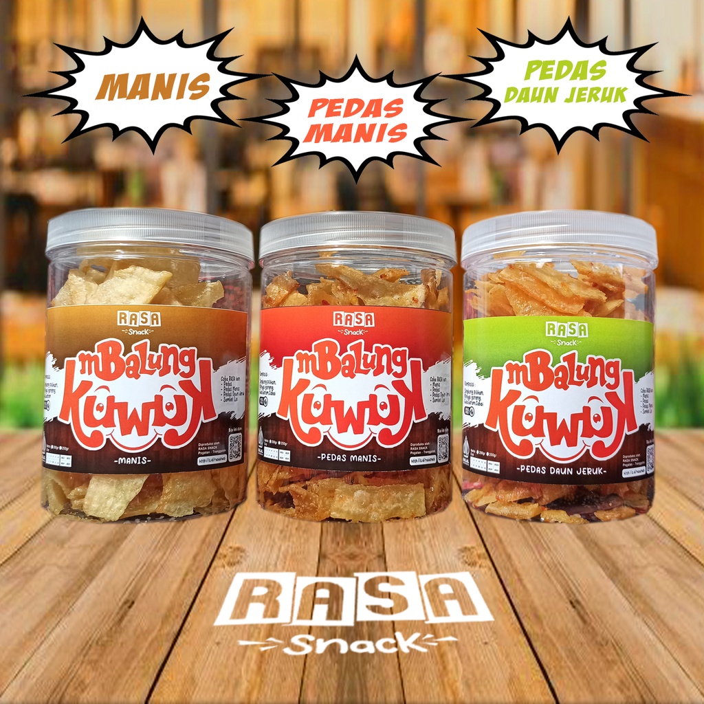 

PROMO !!! BALUNG KUWUK TOPLES | SNACK TRADISIONAL HOME MADE TANPA MSG BY RASA SNACK