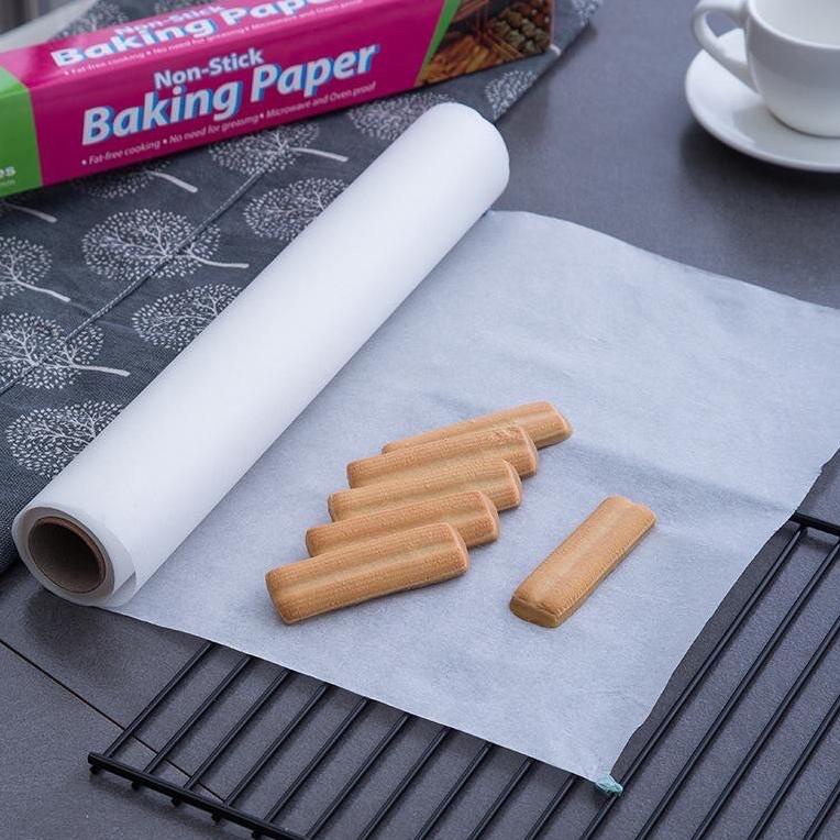 LIMITED STOCK K909 WJ313 Baking paper Kertas Roti Non Stick 5m x 30cm Alas Loyang Cetakan Kue Anti L