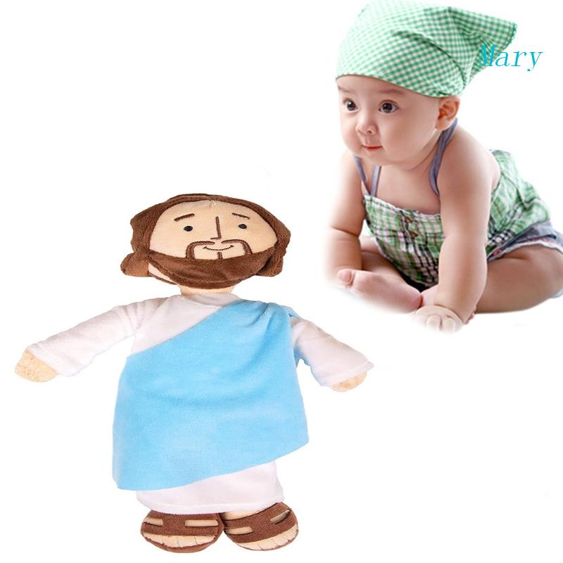 Mary Handcraft Plush Jesus Untuk Boneka Novelty Hadiah Sofa Mobil Hias Kristen