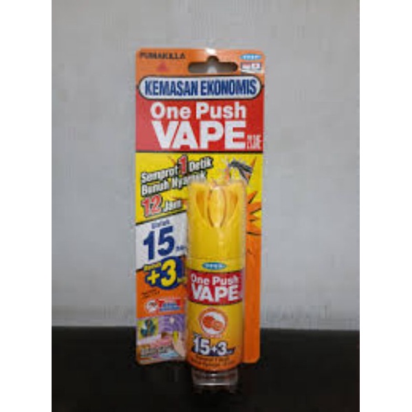 ( Promo ) obat nyamuk one push vape fumakilla orange