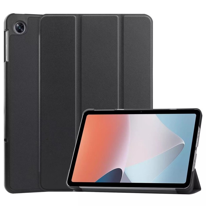 Anti Crack Tablet Oppo Pad Air 10.36 Soft Case Flip Leather Anti Slip Fs Bluemoon