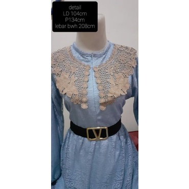 Gamis Brukat Ratu Premium