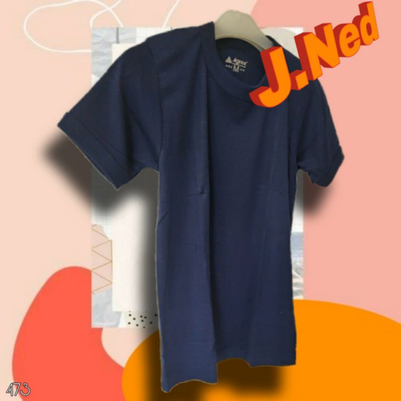 J473T Kaos Oblong Kaos Dalam T Shirt Agree Comfort Super Cool