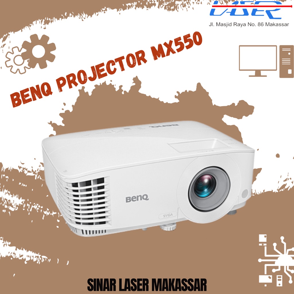 PROYEKTOR BENQ MX550 GARANSI RESMI