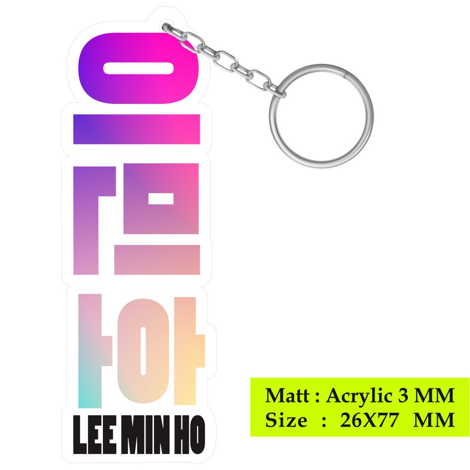 KEYRING AKRILIK LEE MIN HOO/ GANCI AKRILIK KDRAMA AKTOR LEE MIN HOO