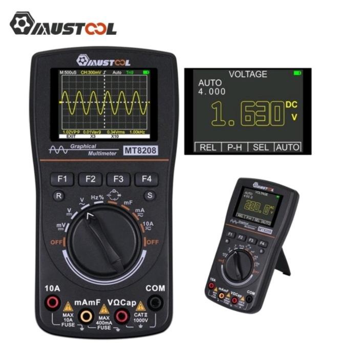 Multitester Mustool MT8208 2in1 Osiloskop up MT8206