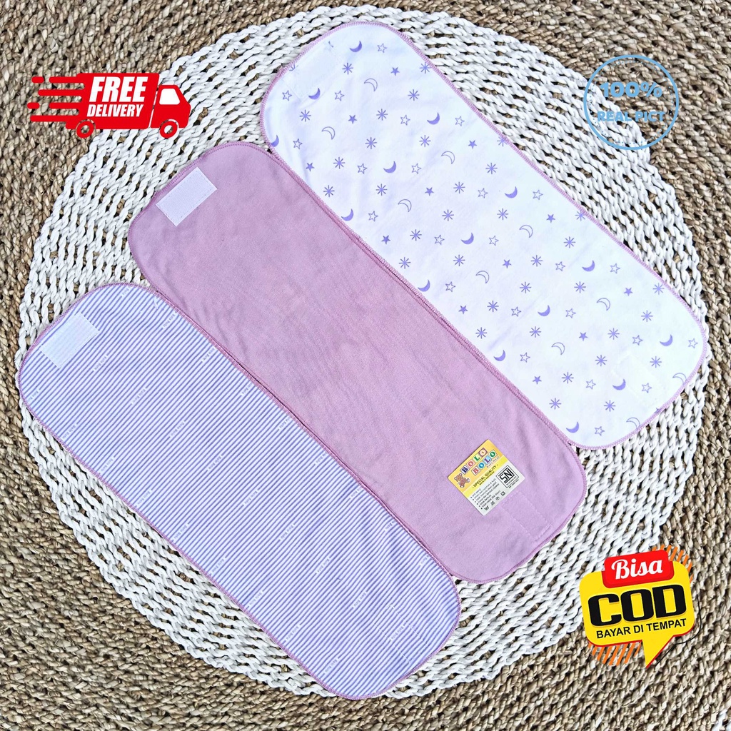 SALE 7.7 - 6 Pcs Gurita Bayi Baru Lahir Lilac SABLON Rekat Gurita Bayi Gurita Instant Bolo-Bolo Serian LILAC