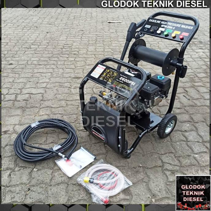 TREND MESIN STEAM BENSIN 200 BAR HIGH PRESSURE WASHER MATSUMOTO PENGIRIMAN CEPAT