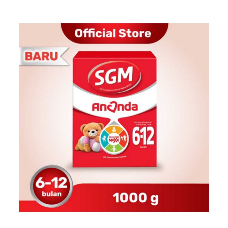 Ananda 2 Susu Formula Bayi 6-12 Bulan 1 kg